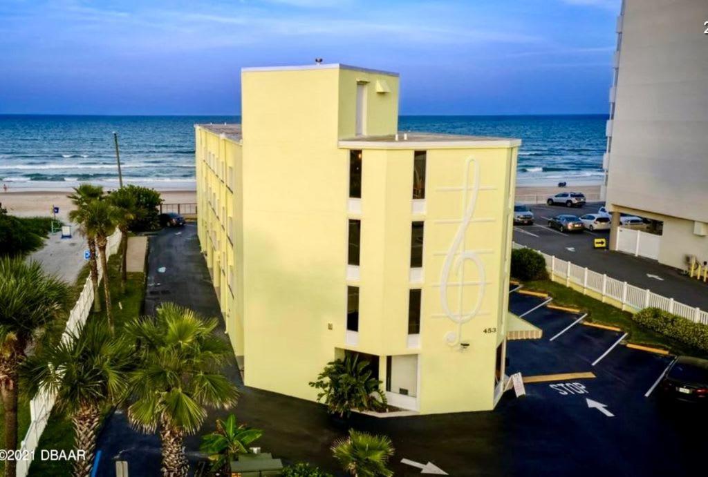 Sugar Sands - Ocean Front At Symphony Beach Club ! شاطئ أورموند المظهر الخارجي الصورة