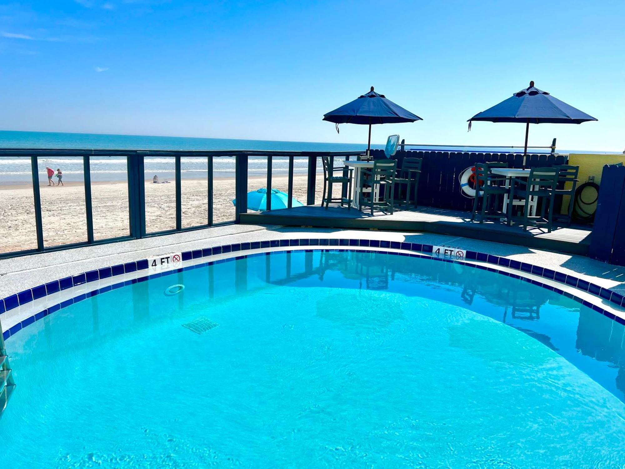 Sugar Sands - Ocean Front At Symphony Beach Club ! شاطئ أورموند المظهر الخارجي الصورة