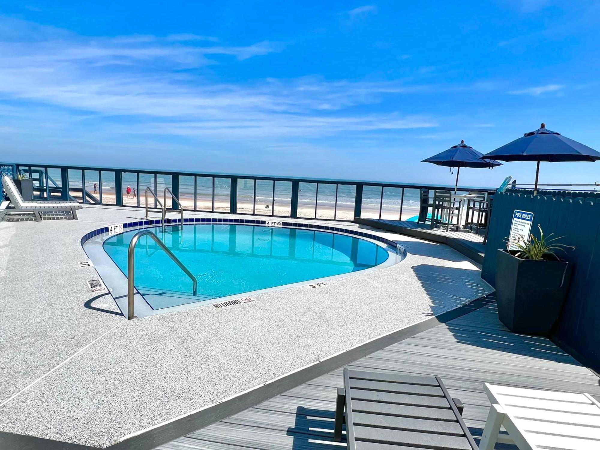Sugar Sands - Ocean Front At Symphony Beach Club ! شاطئ أورموند المظهر الخارجي الصورة